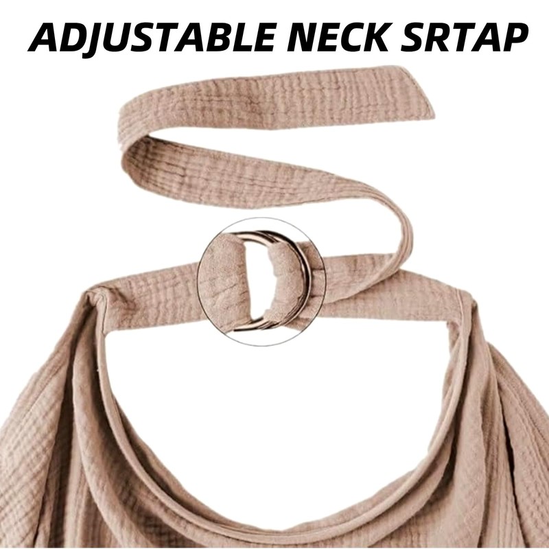 Muslin Cover for Breastfeeding Baby Breathable 100% Cotton Nursing Cover