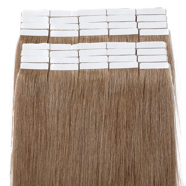 Real Hair Tape Extensions, 40 Wefts GMT&2