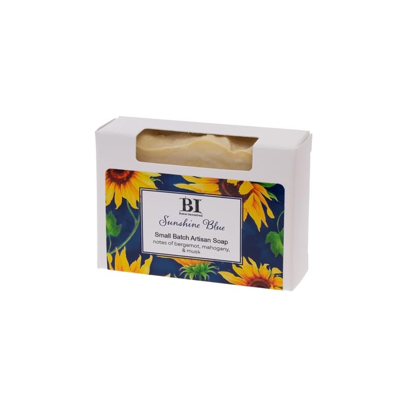 Boston International Scented Bar Soaps Made in the USA Small