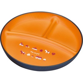 kano- Kids Plate Navy Diameter 21 × 2.5 cm norudyi kizzupure-to 73926