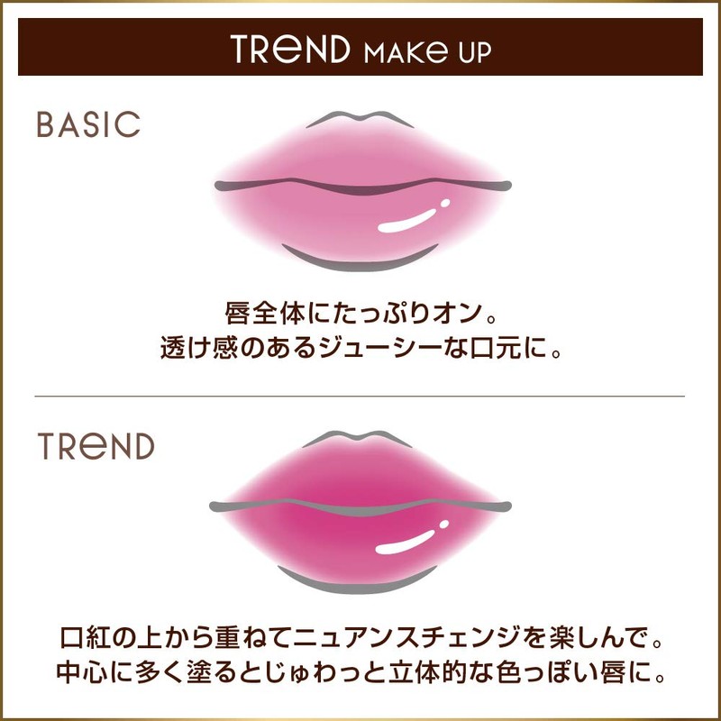 Excel GO03 Nuance Gloss Oil (Plumjoule), Lipstick, Plum Jurele, 0.08