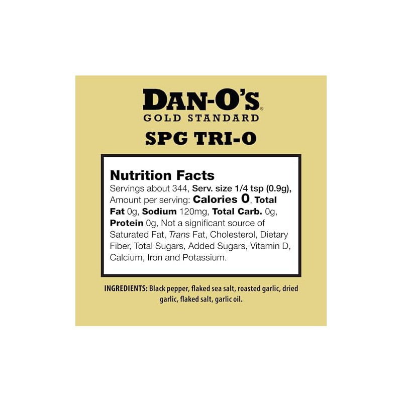 Dan-O’s SPG Tri-O & Butter Steak Seasoning Bundle – 2