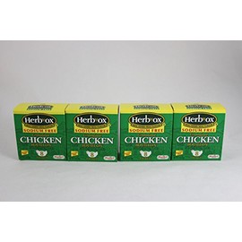 Herb-Ox Sodium Free Granulated Chicken Bouillon, 1.2 oz (Pack of 4)