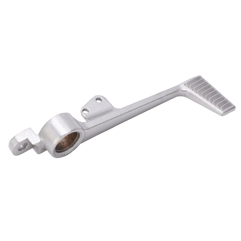 Motorcycle Rear Brake Lever Foot Pedal Silver CNC Aluminium Replacement