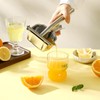 Lunaanda Lemon Squeezer, Citrus Juicer, Stainless Steel Juicer, Manual Hand