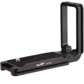 Haoge HG-GH6 Camera L Bracket for Panasonic Lumix GH6 Mirrorless Camera,Arca Style Compatiable Quick Release Plate
