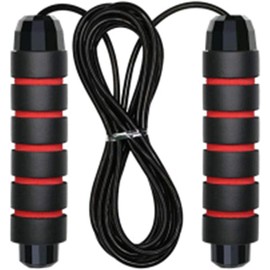 Red Jump Rope Adjustable for Workout, 9.8 feet Fitness Jump Rope for Men Women and Kids, Speed Jumping Rope for Exercise Ideal for Aerobic Exercise Jump Ropes