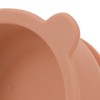 Silicone Baby Bowl Spoon Set with Bottom Suction Cup Ergonomic