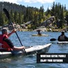 WONITAGO Kayak Paddles with Alloy Shaft and PP Blade, Floating