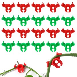 BHIPKOT Pack of 20 Plant Benders, Plant Trainer for Low Load, Plant Training Bending Clips, 90 Degree Plant Support Clips for Plant Branches, Gardening Plant Support