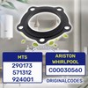 Flange Gasket for Instantaneous Water Heater Diameter 105 x 72
