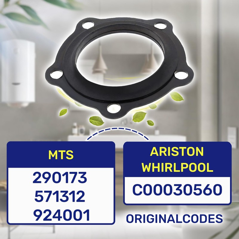 Flange Gasket for Instantaneous Water Heater Diameter 105 x 72