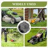 Set of 2 fuel tank caps for brush cutters and