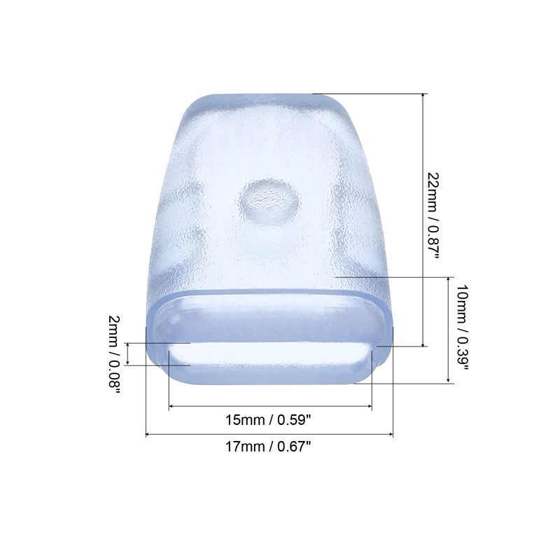 PATIKIL Kitchen Sink Rack Feet, 30 Pack 22x17x10mm Plastic Sink