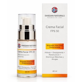 Protector solar facial SPF 50 despigmentante para rostro, hidratante de día para todo tipo de piel, propiedades antiinflamatorias, 40 ml