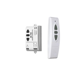 AC 220V 230V 10A Remote Control Switch Motor Synchronous Motor Forward Reverse Up Down Stop Door Window Curtain Wireless 100m Range Winch Crane Up and Down Projector Screen