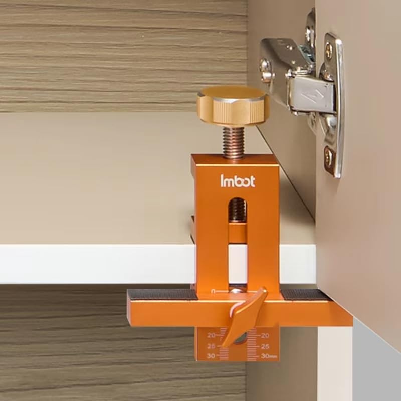 zmart Cabinet Door Installation Jig with Support Arm and Clamp,
