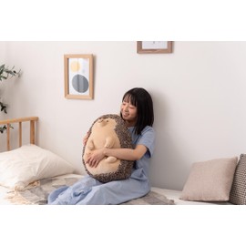 パレットライフ PaletteLife Animal Hugging Pillow, Cute Hedgehog Plush, Height 17 3/8" (44cm), Soft Kawaii Gift for Birthday, Valentine, Christmas