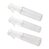 3pcs Fine Mist Spray Bottle Refillable Uniform Spraying Ergonomic Design