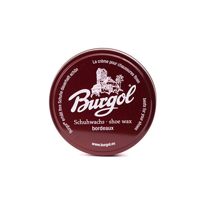 Burgol Shoe Wax - New Formula - Red -