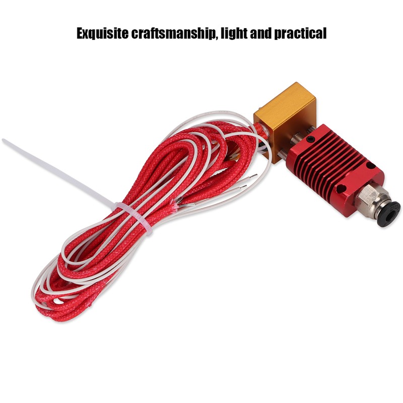 CR10 Red Extruder Hotend Kit External Threaded Connection 3D Printer