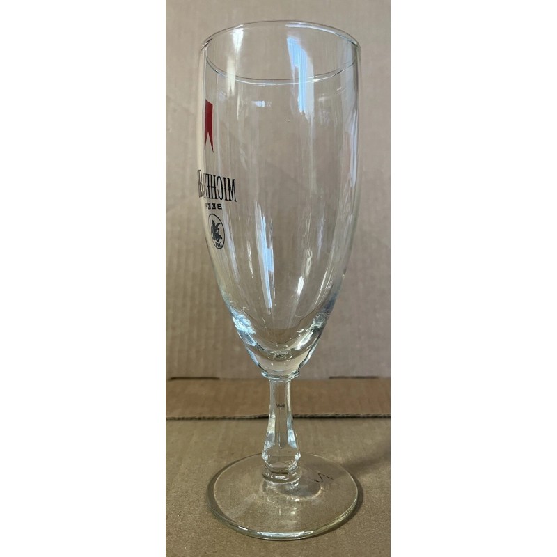 Michelob Vintage Michelob Beer 7-3/4" Stemmed 10 fl oz Pilsner