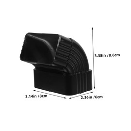 Operitacx Alloy Rainwater Elbow Adapter 65° Garden Hose Elbow Connector and Easy to Use