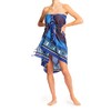PANASIAM Sarong Maoi 02, 190 x 113 cm, blue tones,