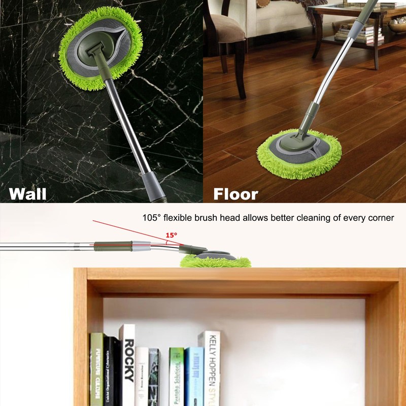 Wall Cleaner, Wall Cleaner Mop Green Mop for Walls Max