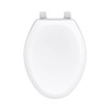 Gerber Elongated Toilet Seat with Cover, Soft Close, No Slam,