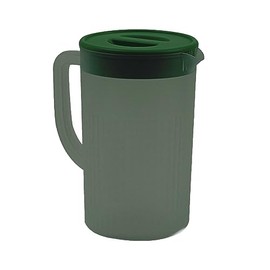 Jarra de Agua Fría, Conveniente Jarra de Agua de 2.7L Resistente a Altas Temperaturas con Tapa para Bebidas de Jugo de té (Verde)