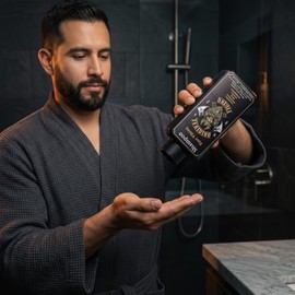 Shampoo Pure Viking. Shampoo Totalmente Premium con proteína, sin formaldehídos, sin sulfatos, sin amonia, sin parabenos, sin alcohol, sin sal añadida