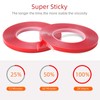 Gdrtwwh Double Sided Tape Heavy Duty,Double Sided Tape Strong Mounting