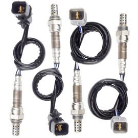 higherbro 4PCS Oxygen O2 Sensor 1 & 2 for 2001 2002 2003 2004 2005 Mitsubishi Eclipse 3.0L Upstream + Downstream