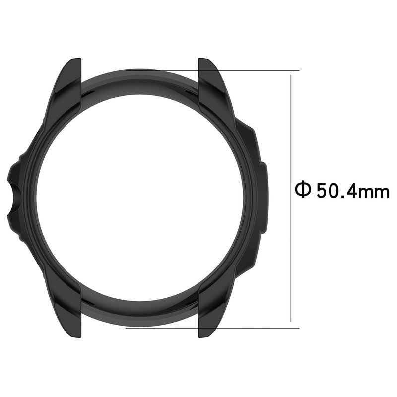 AWADUO Compatible With Garmin Forerunner 955 Protective Case Cover, Smartwatch
