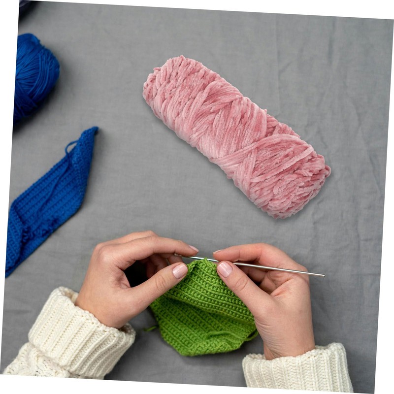 DOITOOL 3 Rolls Thick Chenille Yarn for DIY Projects Comfortable