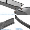 Rolling Gears Carbon Fiber Look Front Lip Spoiler Compatible with