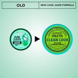 Garnier Fructis Style Pure Clean Finishing Paste, All Hair Types, 2 oz. (Packaging May Vary)