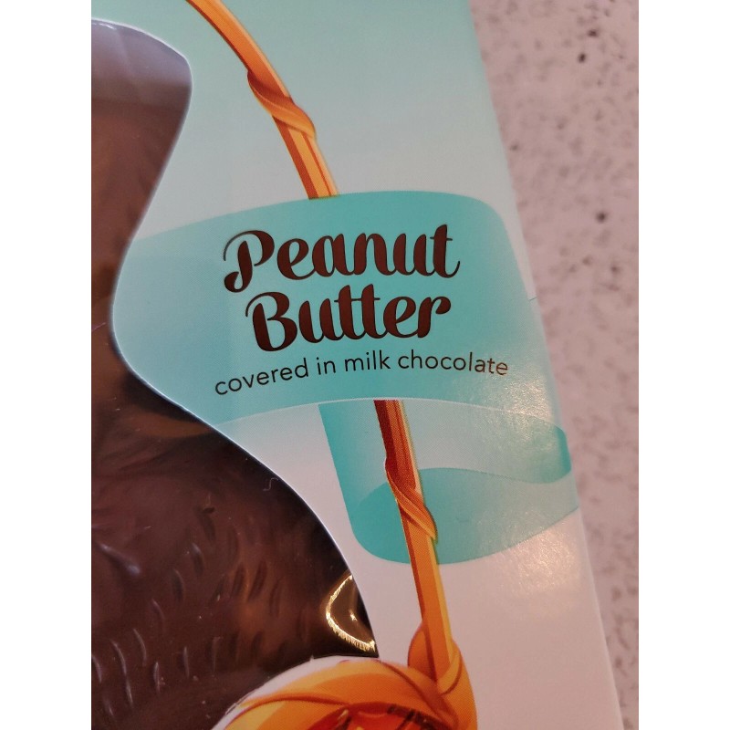 Russell Stover Peanut Butter Chocolate Bunny Rabbit 1.5oz