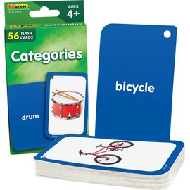 Teacher Created Resources Categories Flash Cards (EP62079)