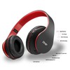zihnic Bluetooth Over-Ear Headphones, Foldable Wireless and Wired Stereo Headset