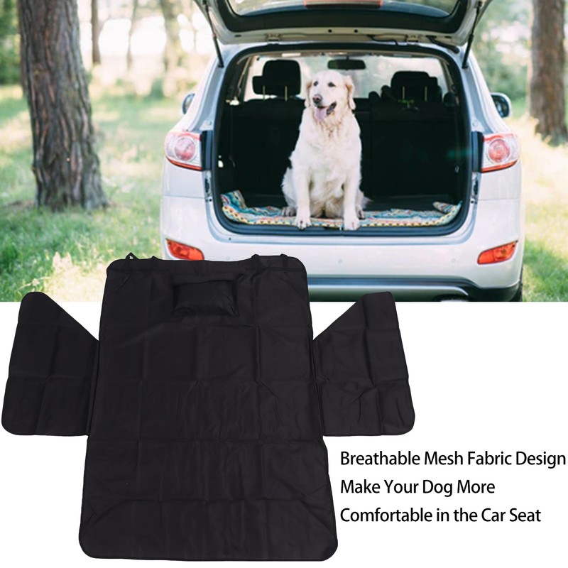 Pet Car Seat Cover Single Waterproof Layer Full Surround Dog