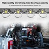 MTMARS3 4 Pack Heavy Duty L Track Single Stud Fittings
