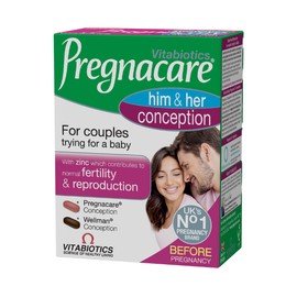 Vitabiotics Pregnacare Him & Her Conception 60 tabs