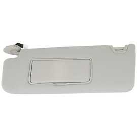 ECCPP 83280-TA5-A51ZA Left Driver Side Sun Visor with Mirror Fit for 2009 2010 2011 2012 2013 2014 for Acura for TL,2008-2012 Car Sun Visor Fit for Honda for Accord with Sunroof 83280TA5A51ZA (Beige)