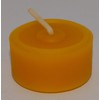 Beeswax Tea Lights Made of Pure Beeswax, 20 Tea Lights