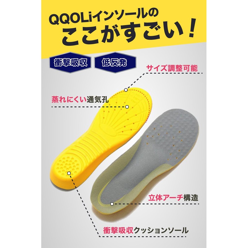[Thick and Shock Absorbent] Memory Foam, Soft Insole, Standing Work,