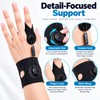 Adjustable Finger Splint – Knob-Control Support Brace for Index, Middle,