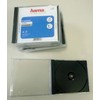 Hama 44746 Standard CD Jewel Case, pack of 10, transparent/black