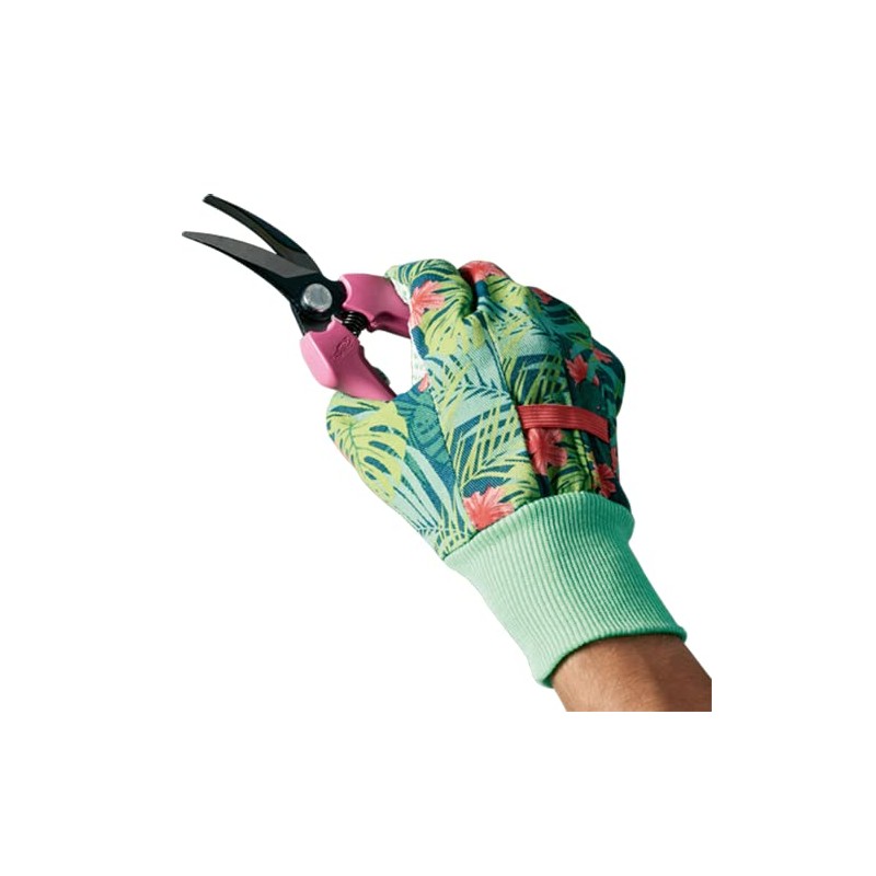 Spontex Flower Floral Gardening Gloves Ideal for Light Gardening with